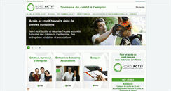 Desktop Screenshot of nordactif.net