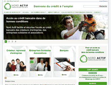 Tablet Screenshot of nordactif.net